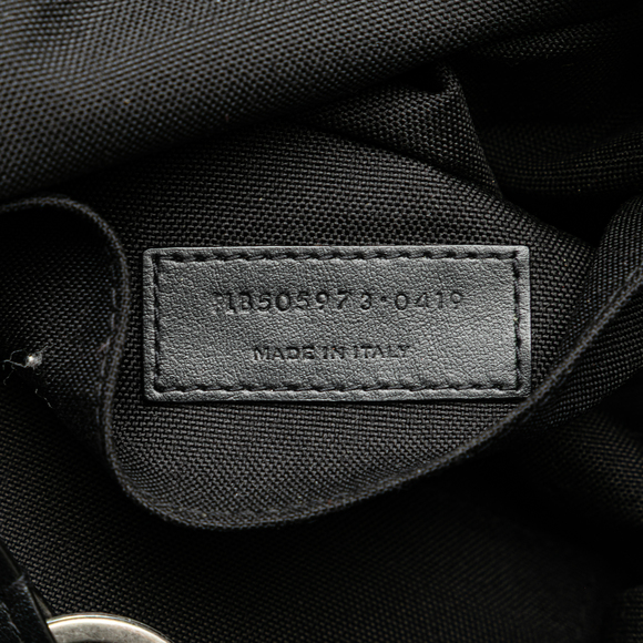 Pre-Loved Saint Laurent Canvas City Belt Bag - Picture 6 of 12